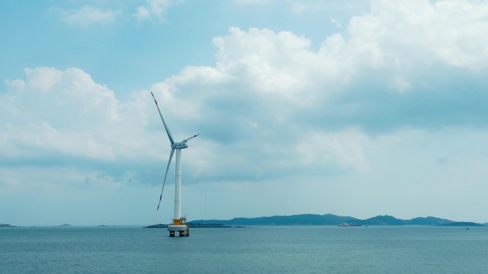 海上风能发电延时 风能延时拍摄