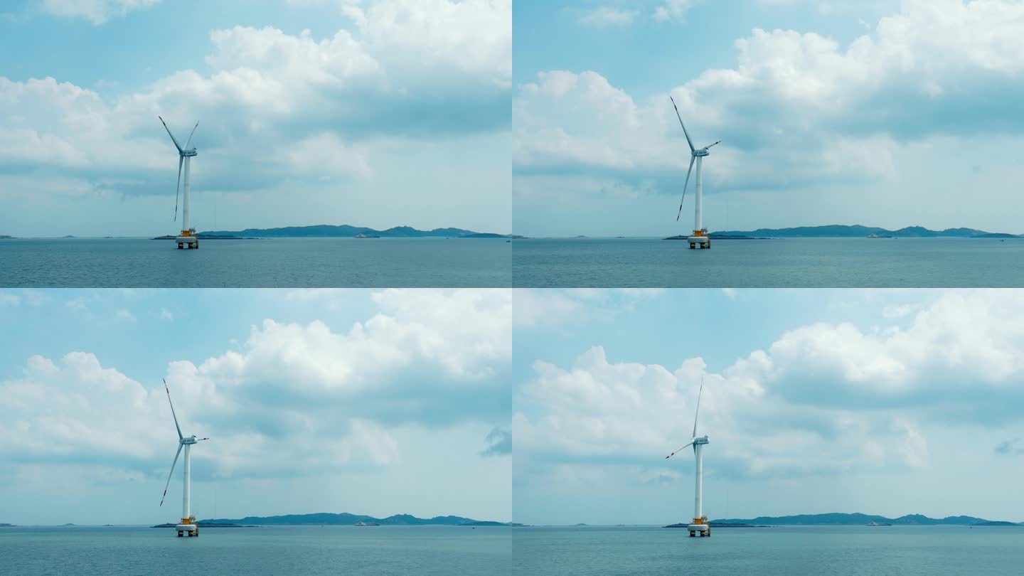海上风能发电延时 风能延时拍摄