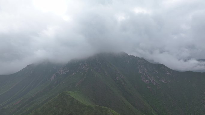 互助 自然风光 景区 旅游 航拍 十二盘