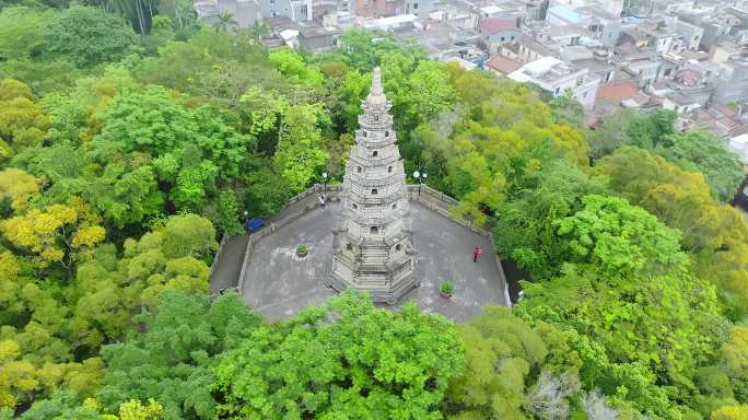 阳江市北山公园北山石塔古塔01