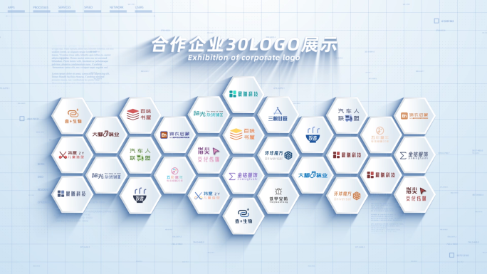 （30logo）合作企业多logo品牌