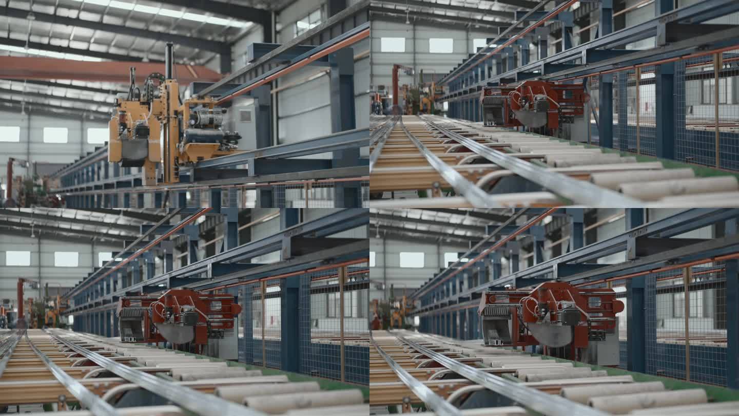 工业制造铝合金工厂铝合金生产线
