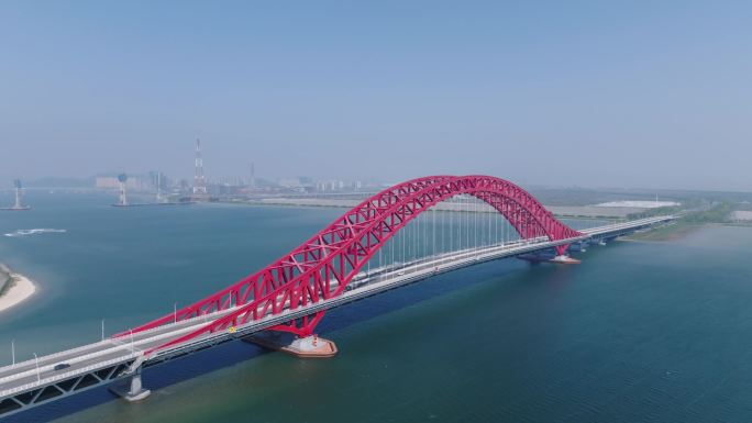 宁波梅山红桥 4k log航拍
