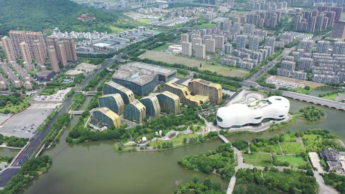 杭州白马湖国际会展中心 白马湖动漫广场