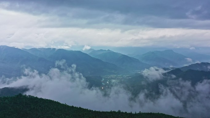 防城港峒中大山航拍