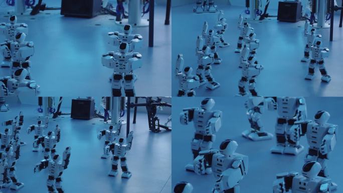 原创4K-机器人跳舞