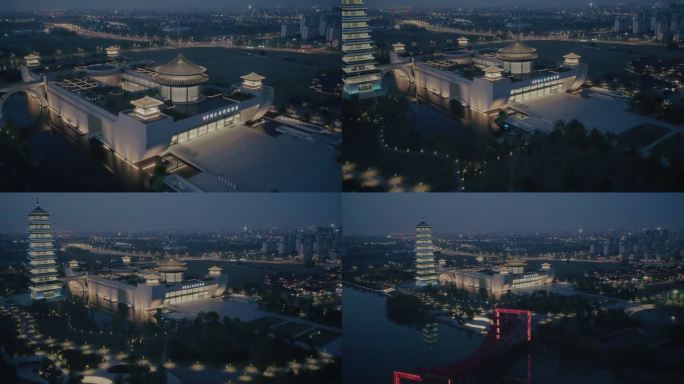 扬州 中国大运河博物馆夜景·2