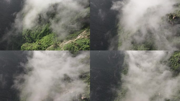 互助 自然风光  航拍 海东市 十二盘