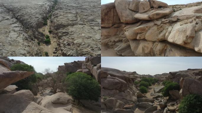 峡谷 地貌 山沟 岩石 老山榆树 气候