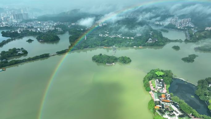【4K】惠州西湖雨后彩虹宣传片