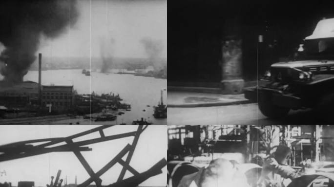 1950年 上海二六大轰炸