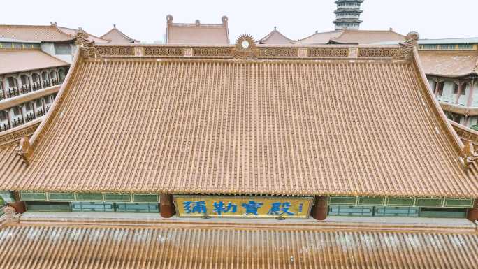 扬州高旻寺航拍