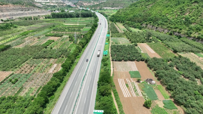 交桥 绿色发展 繁忙交通