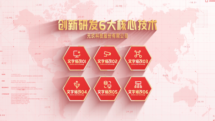 【6】红色党政项目信息图文分类