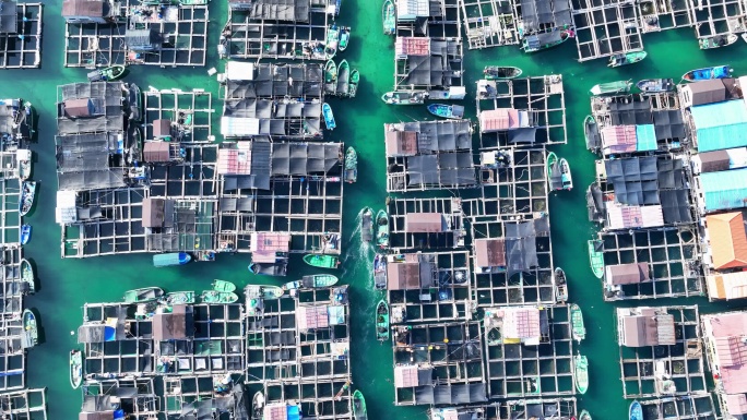 4K海南陵水疍家渔排最新航拍宣传片