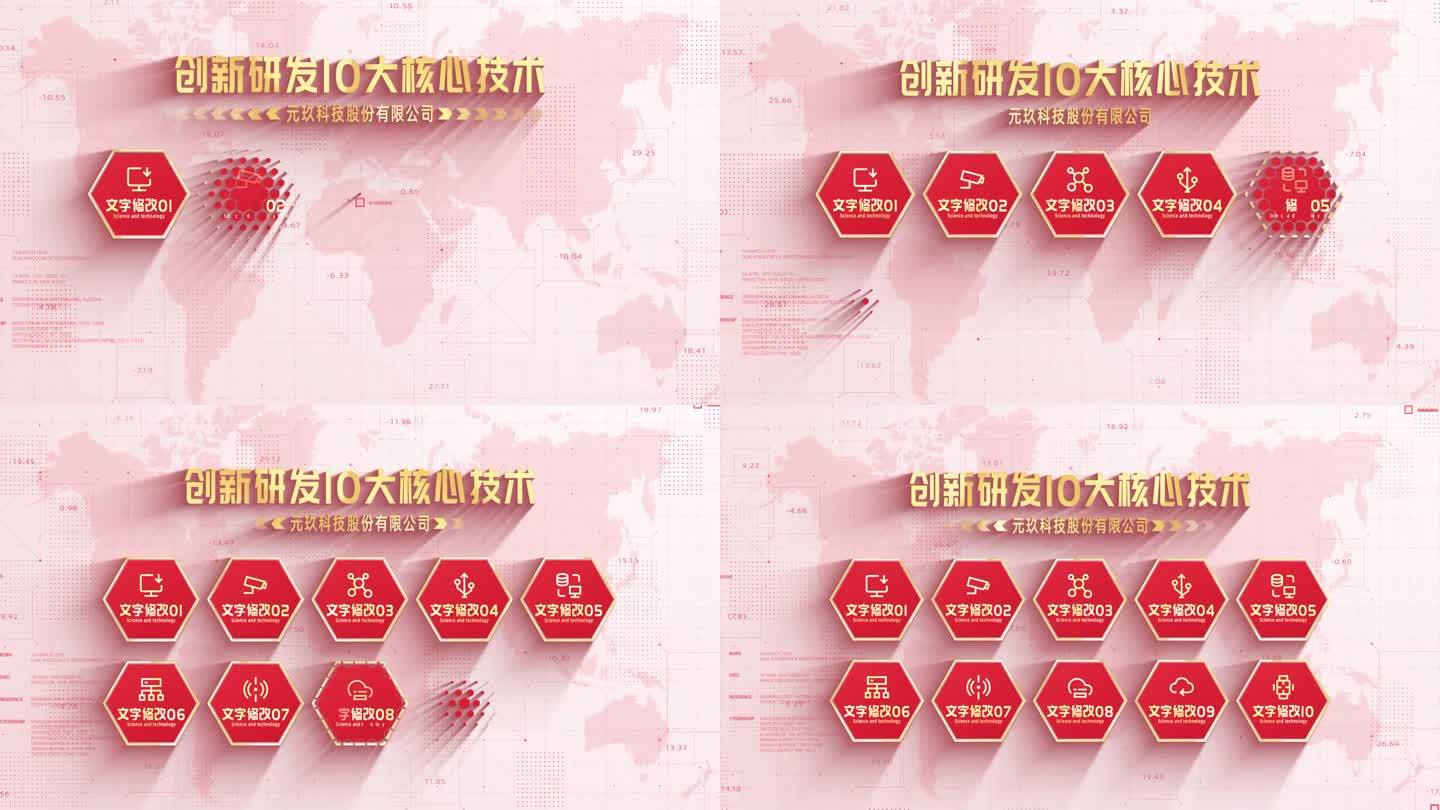 【10】红色党政项目信息图文分类