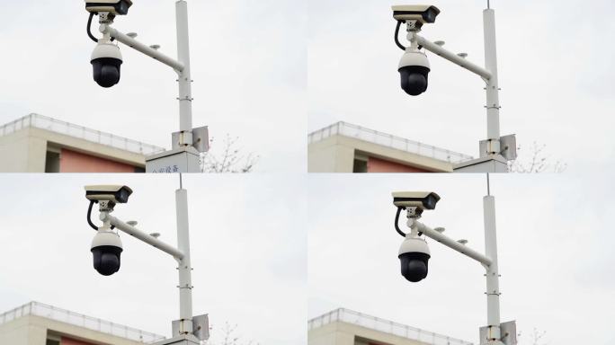 城市道路安防摄像头