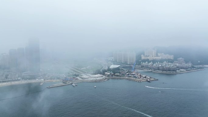 平流雾 云雾城市