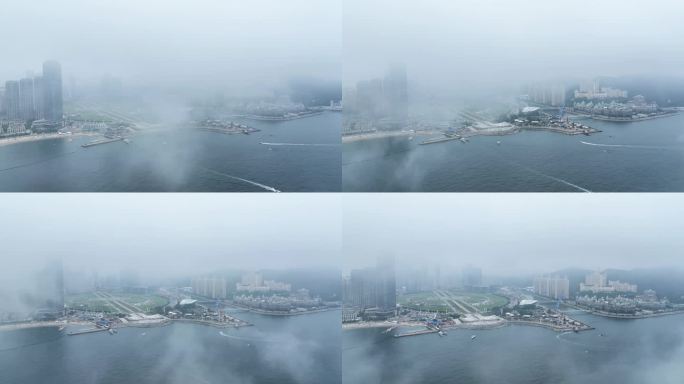 平流雾 云雾城市