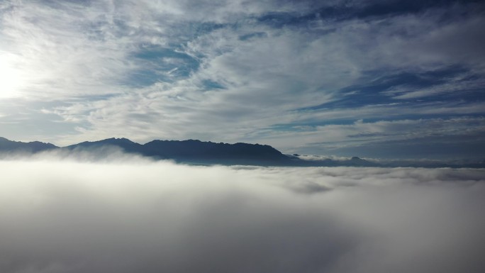 自然 气候 天气 云海 贺兰山 云层