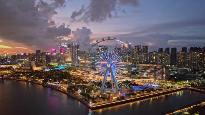 深圳前海夜景