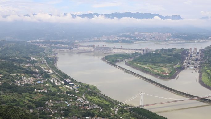 三峡工程全景