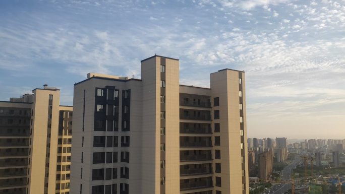 高空看窗外的风景
