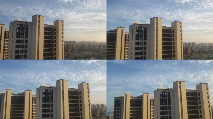 高空看窗外的风景