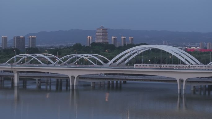 西安浐灞后海