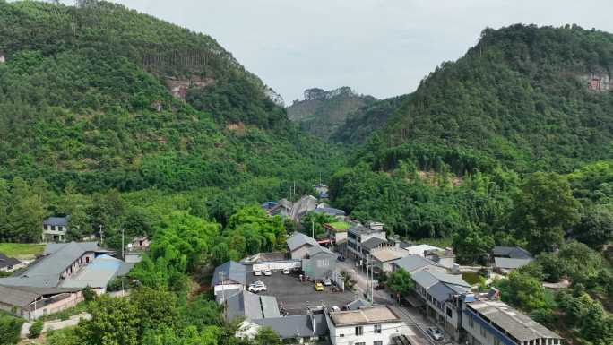 青神县天池村4K航拍