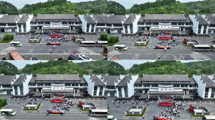 最新沙洲提质改造后最新人流素材