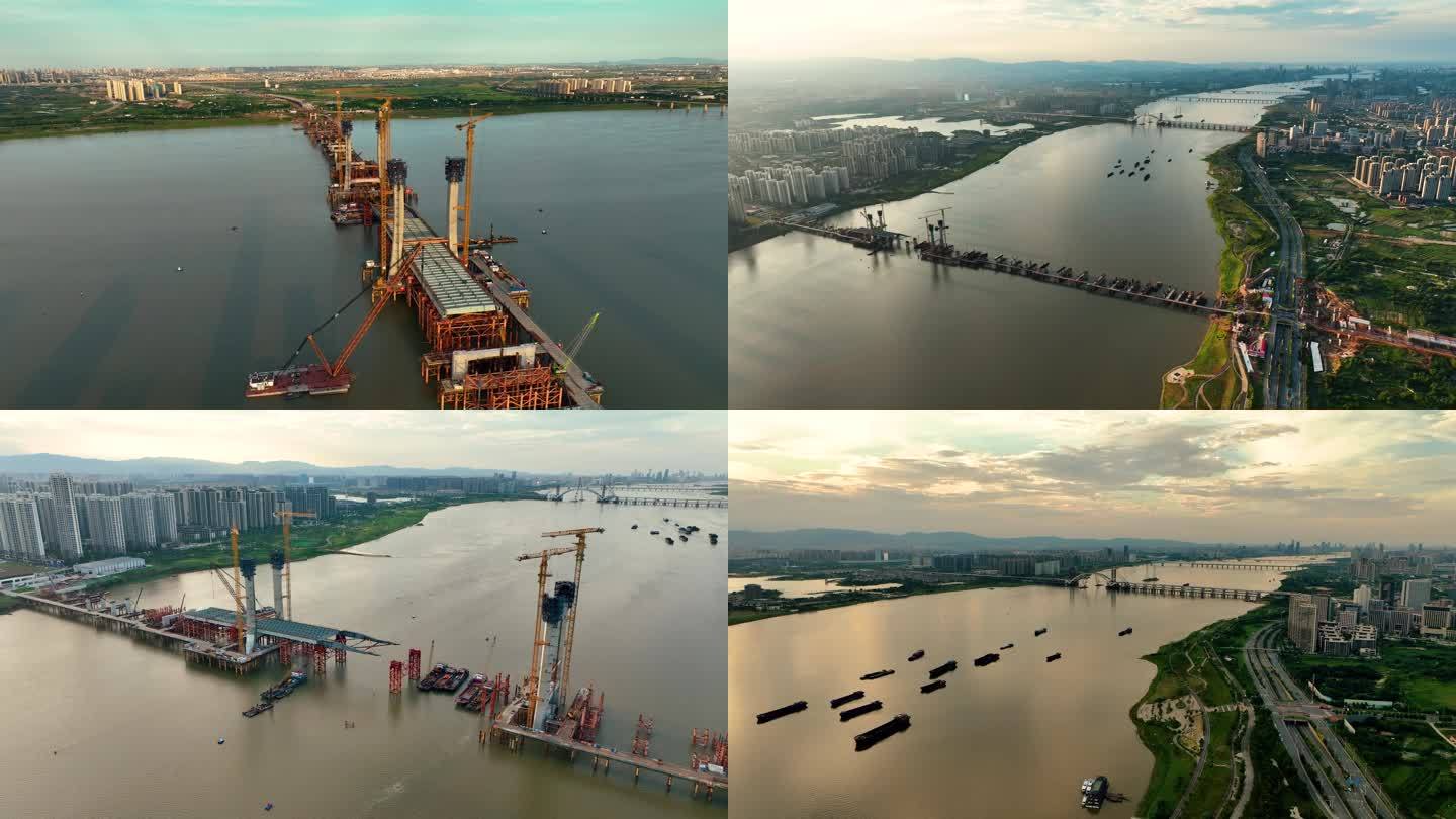 【4K视频】建设中的复兴大桥与洪州大桥