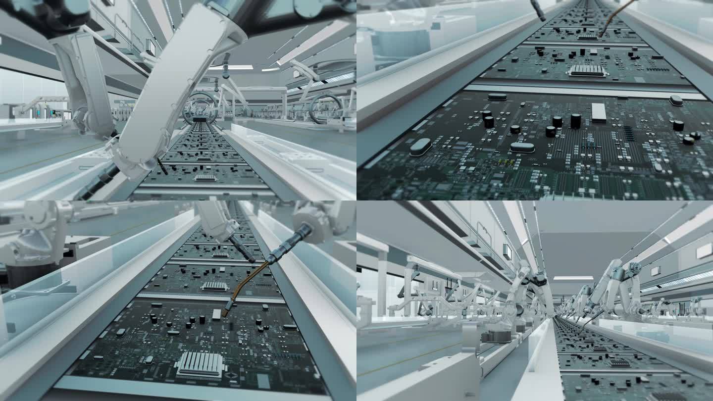 自动化电路板主板芯片半导体材料生产制造
