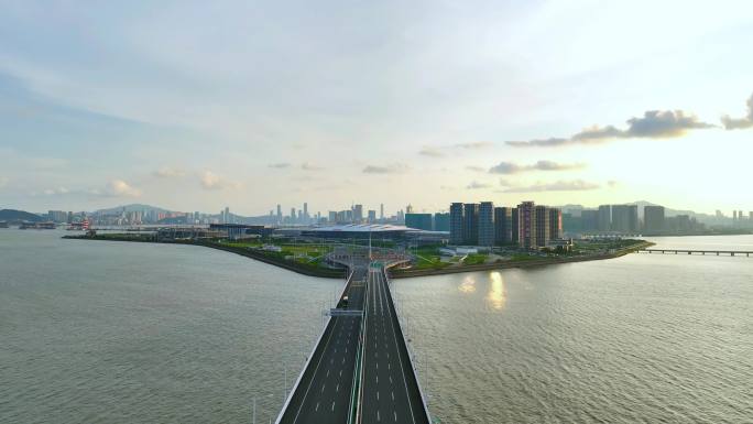 港车北上港珠澳大桥人工岛珠海口岸