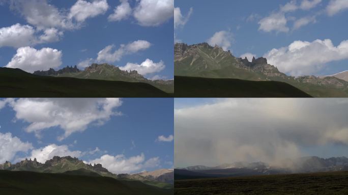 大美新疆风景4K原创视频