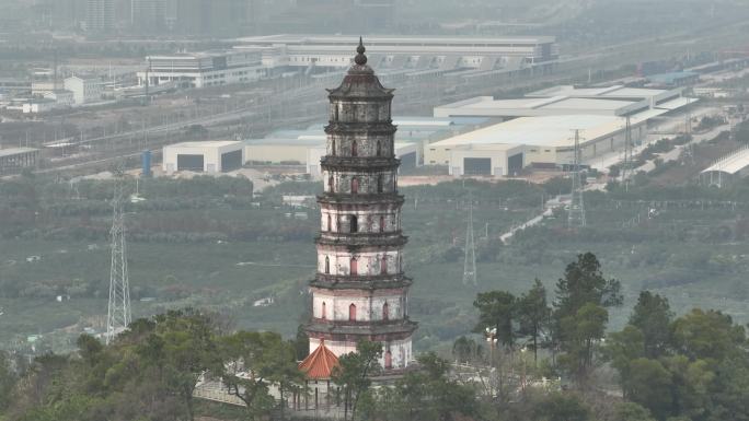 中国广东省江门市新会区会城镇茶坑凌云塔