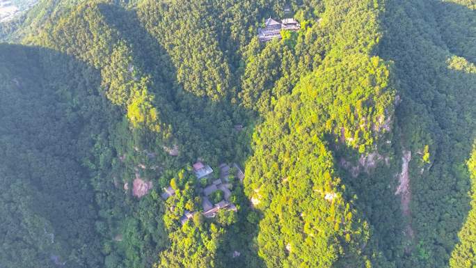 航拍 陕西 西安 净业寺 律宗祖庭 佛教