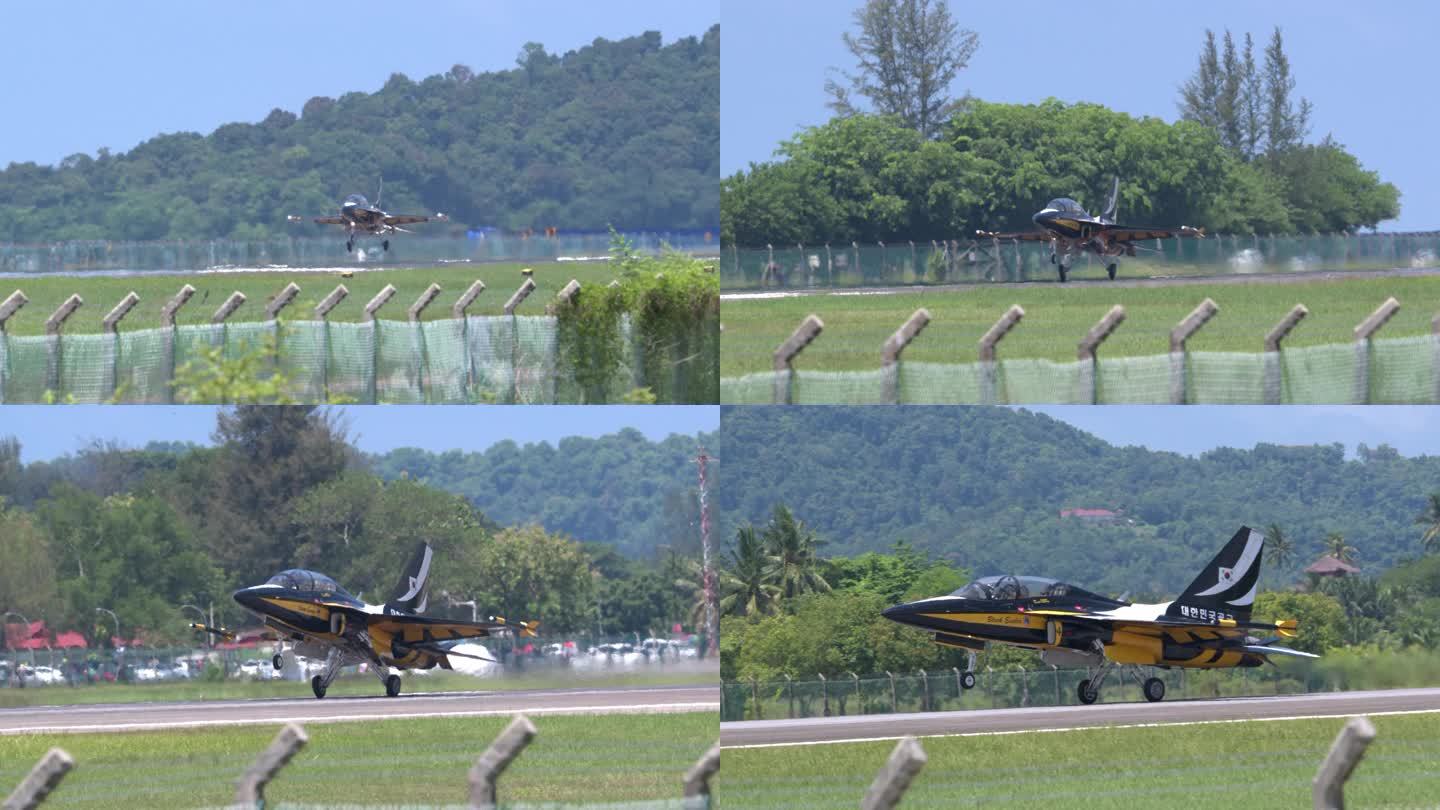 稳定：兰卡威韩国黑鹰表演队T-50教练机