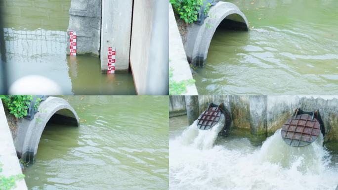 4k河道排涝洪涝