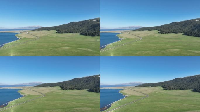 新疆赛里木湖航拍