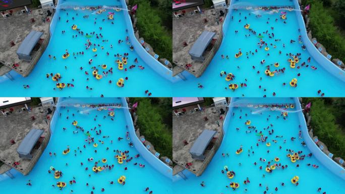 龙南悦龙湾暑期  海啸池冲浪池