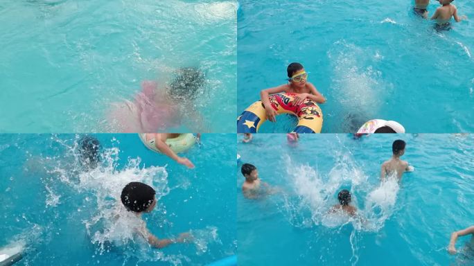 水乐园清凉泼水儿童戏水池夏季儿童游泳夏日