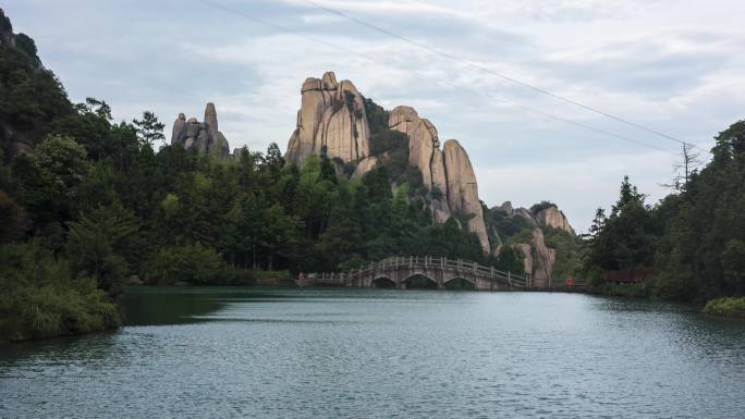 4K风景延时摄影 福建市福鼎市太姥山景区