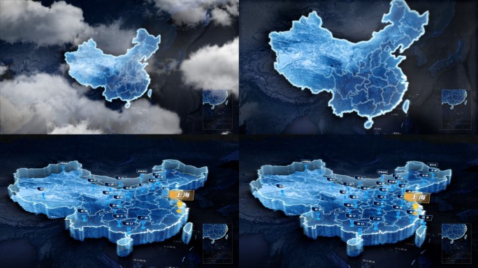 中国地图企业规划分布