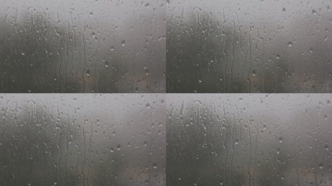 雨天的玻璃