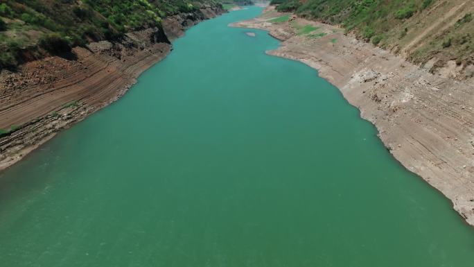 盐源县雅砻江峡谷航拍4K