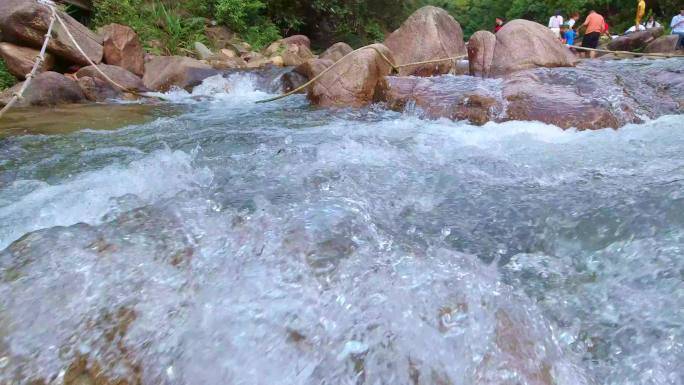 广州增城派潭大丰门景区山谷溪流之二