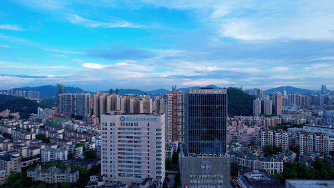 深圳罗湖建筑高楼医院外景2/8