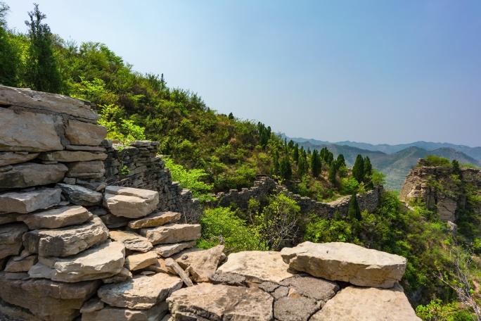 6K30p山东沂蒙齐长城