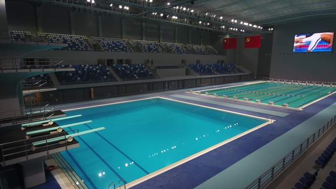 西安跳水馆  跳水十四届运动会